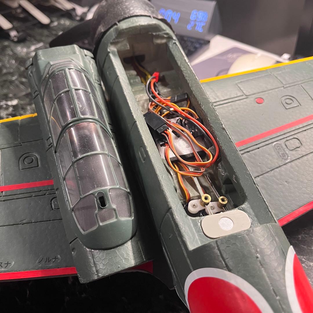 未飛行】FMS 750mm ZERO 零戦 ラジコン飛行機 - メルカリ