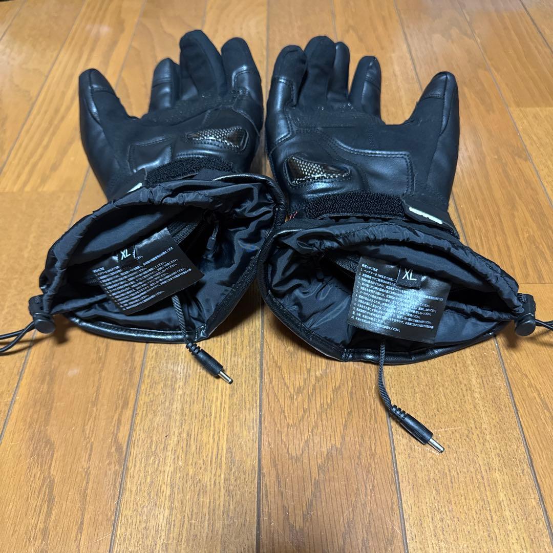 HOMPRES 電熱グローブ 11.1v 【サイズXL】バッテリー6個付き