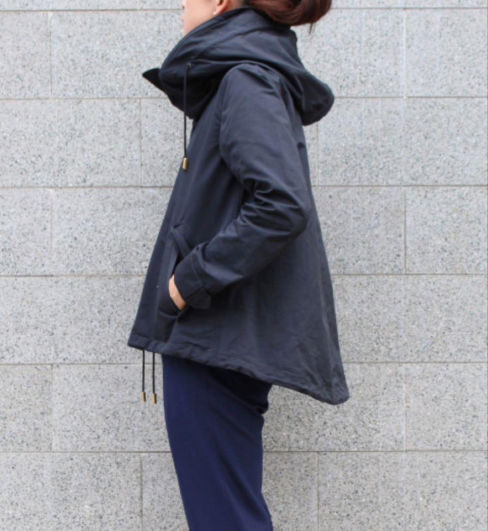 THE RERACS リラクス ショートモッズコート 36 ブラック 定番 人気