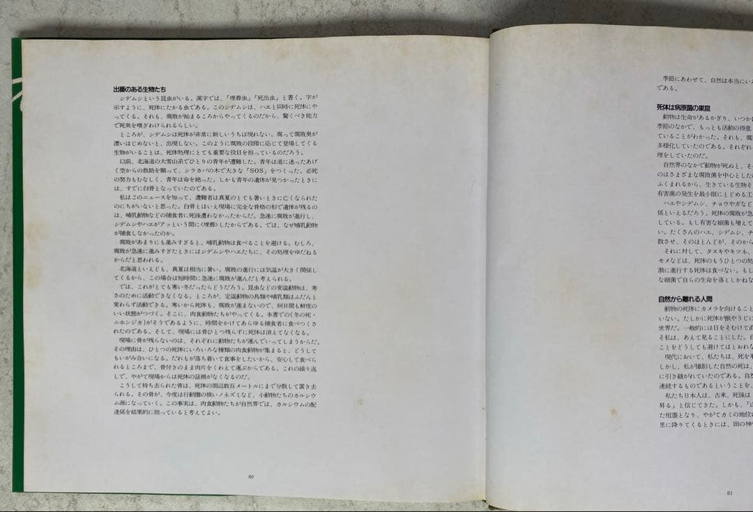 宮崎学 写真集 「死」1994年