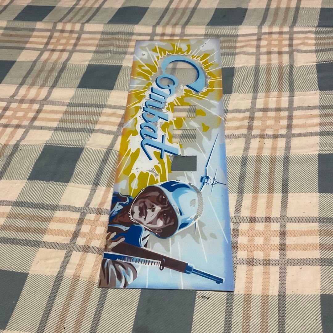 昔のピンボールゲームのスコアー板【昭和レトロコンバット】