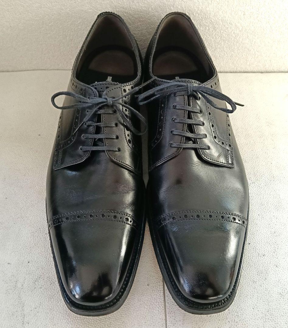 【極美品】LANVIN COLLECTION ストレートチップ 26.5cm 黒