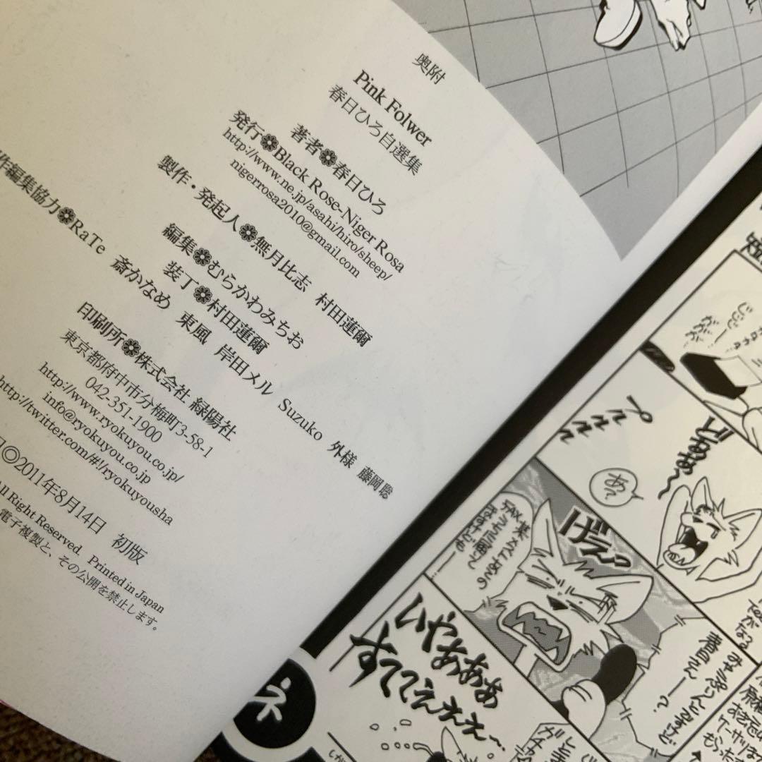 PINK FLOWER 春日ひろ　羊子　Black rose 赤星劇場