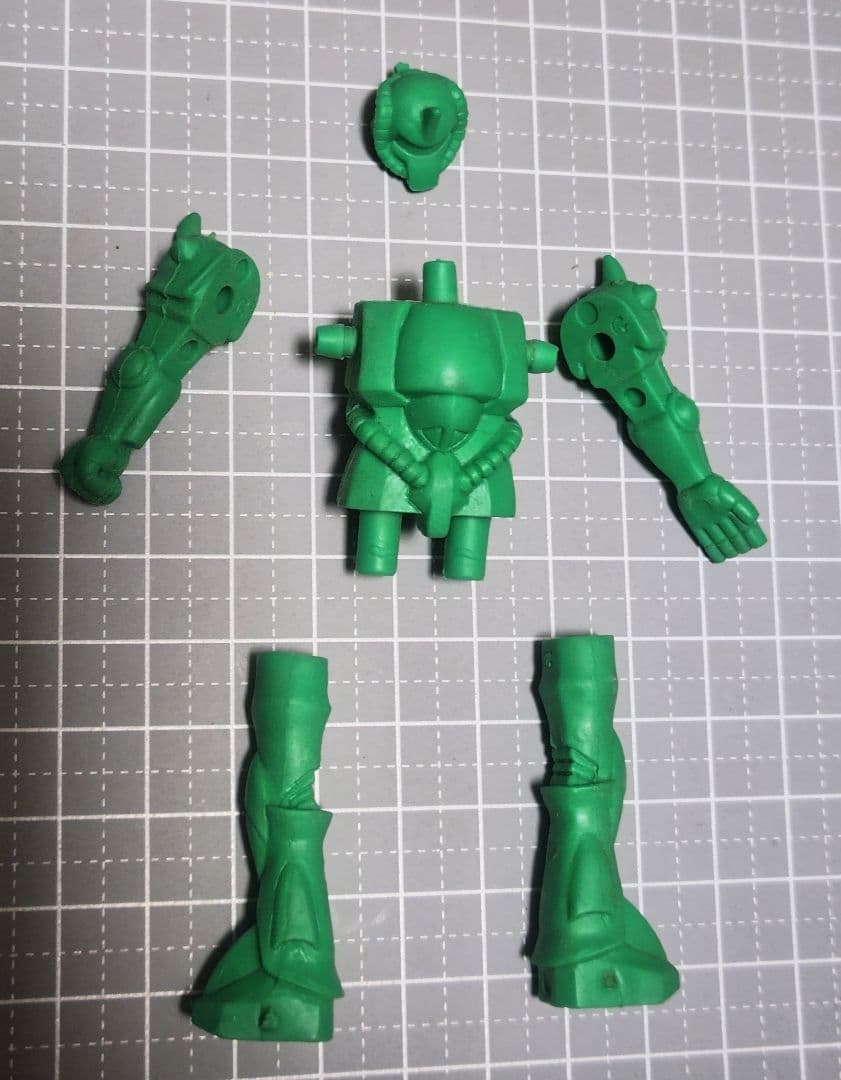 未使用 1979 クローバー合体消しゴムシリーズガンダムモビルスーツ
