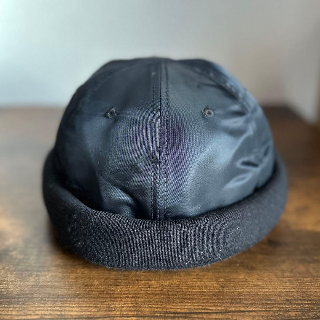 帽子 THE H.W.DOG&CO. MA-1 ROLL CAP Black