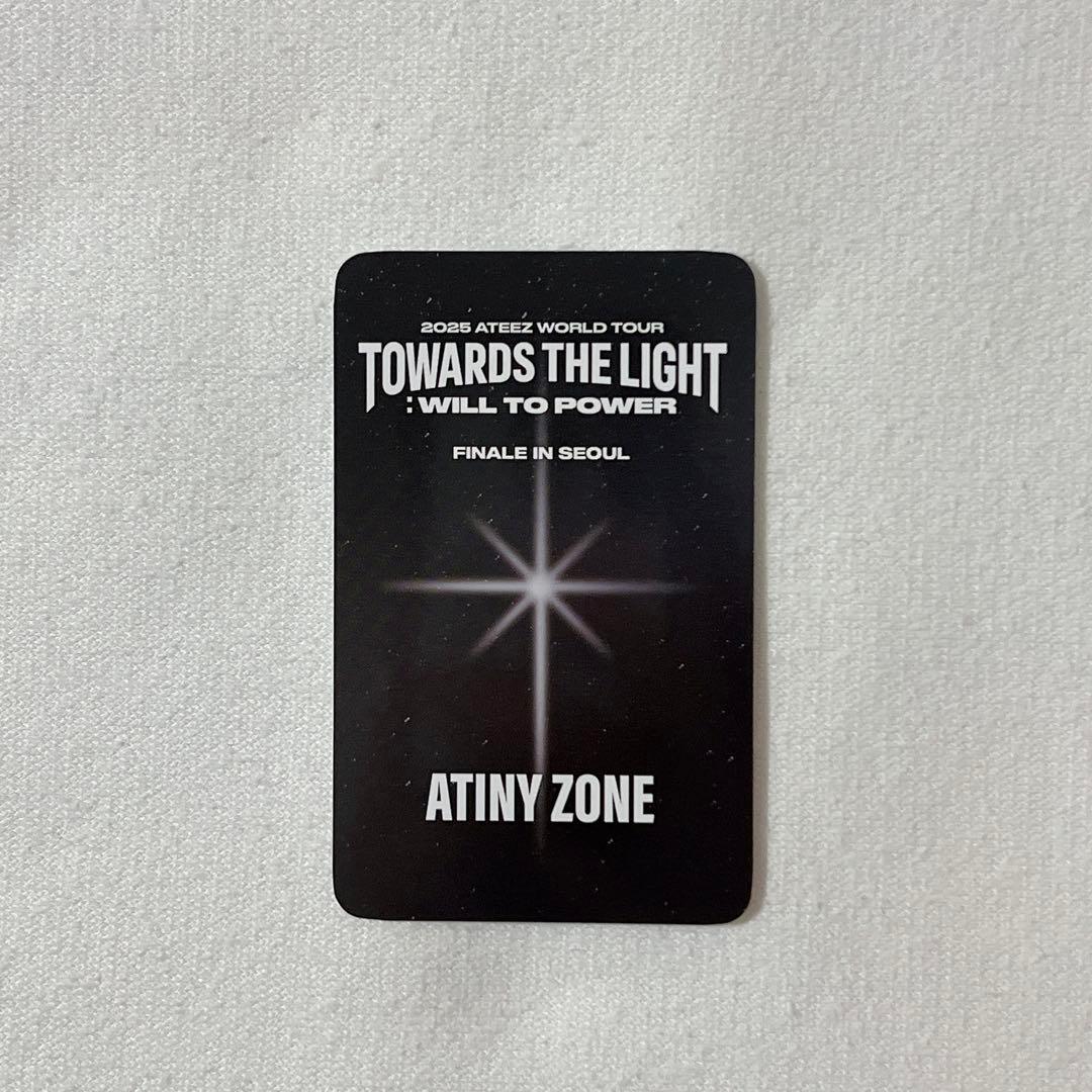 ATEEZ ウヨン トレカ ソウルコン アンコンATINY ZONE限定特典 - メルカリ