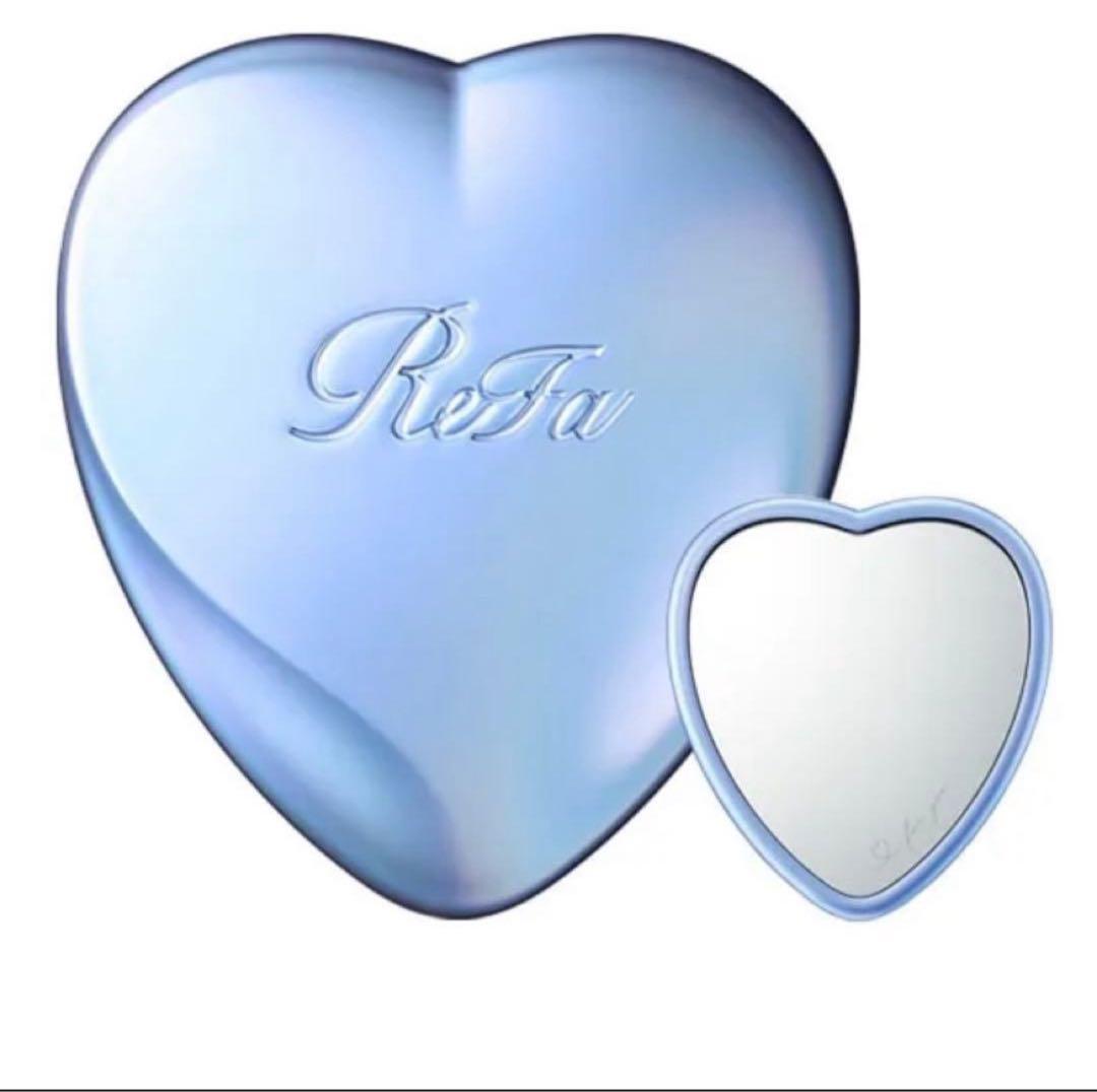 ReFa HEART MIRROR シルキーブルー リファ ハートミラー 銀座 - メルカリ