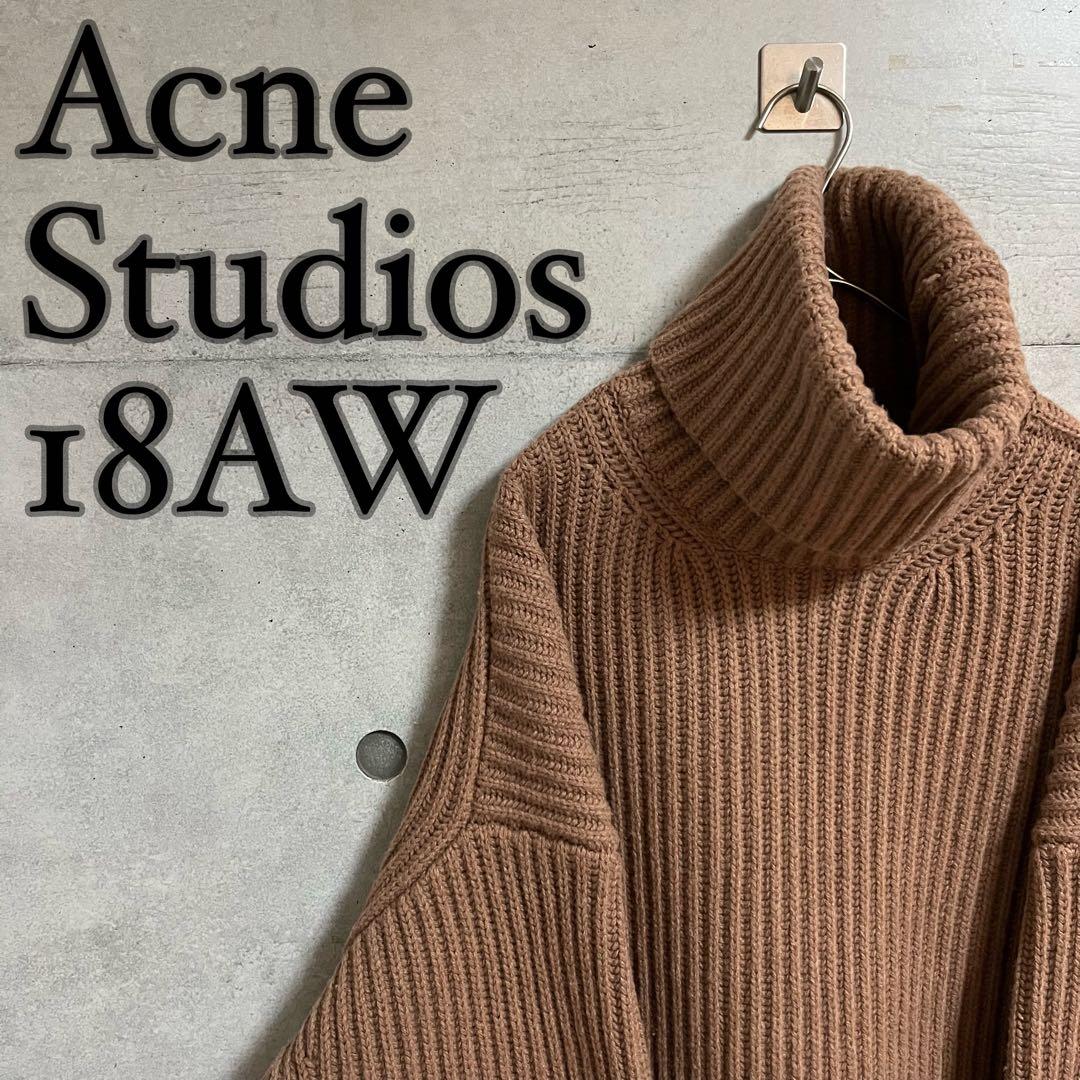 美品】Acne Studios 18AW オーバーサイズ タートルネックニット - メルカリ