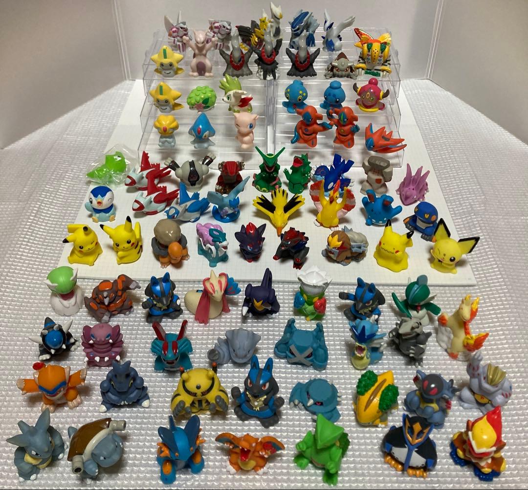 ポケモンキッズ 指人形 フィギュア コレクション 83体セット売り