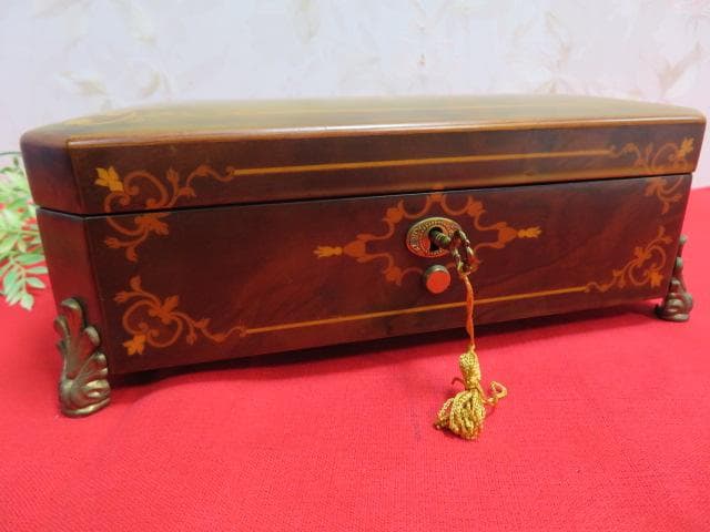 6ee1355 リュージュ社のオルゴール 曲カノン スイス製 アンティーク