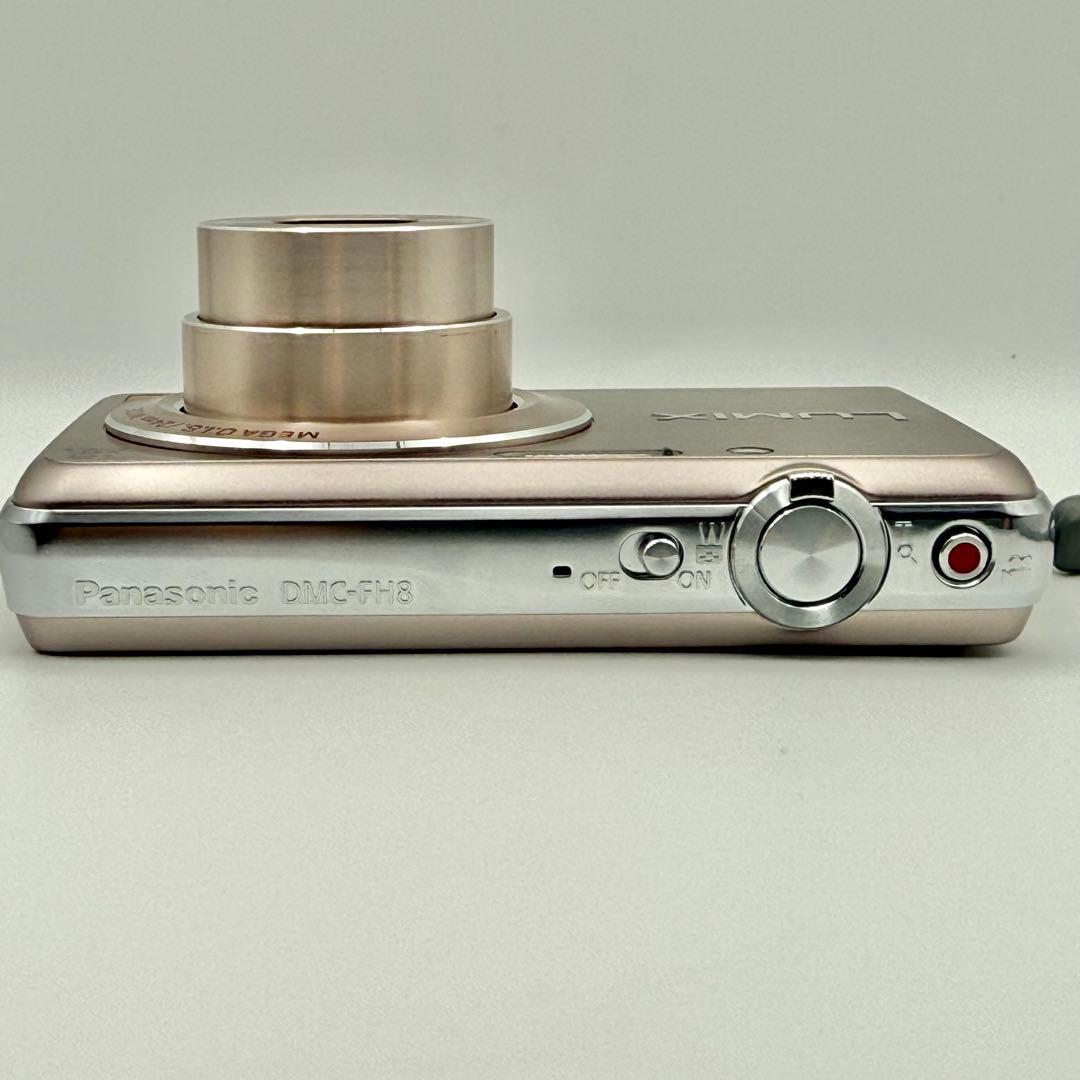 箱付き】Panasonic LUMIX DMC-FH8 ピンク コンデジ