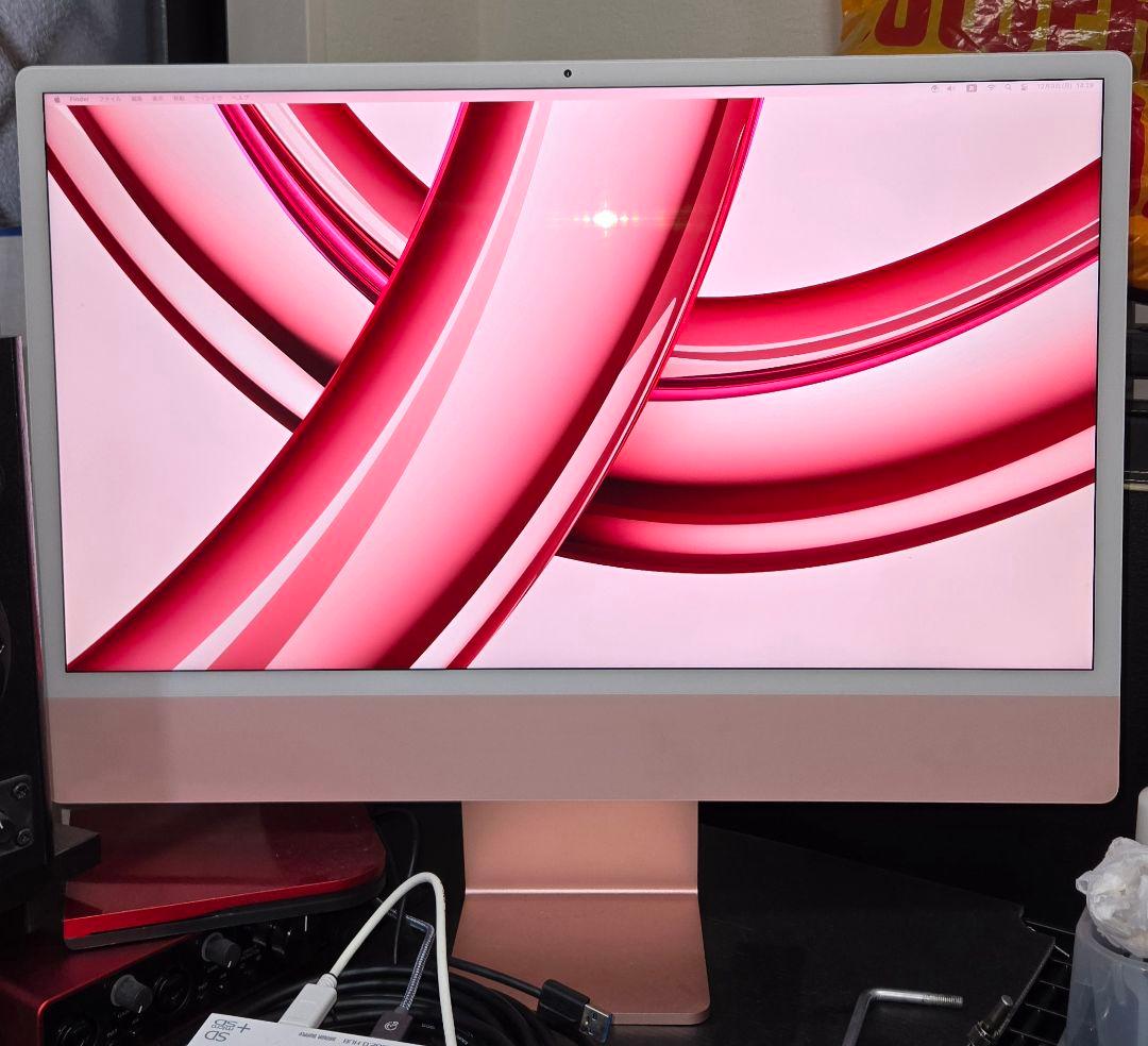 iMac 24インチ M1 レッド Retinaディスプレイ 2021年モデル 薄くて軽くて大画面！ Apple M1チップ搭載の「iMac」を速攻レビュー