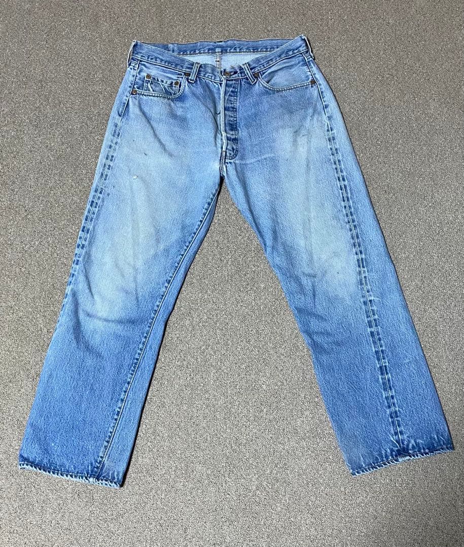 70s リーバイス501 66後期　W36 L31 ヴィンテージ 70s USA製 Levi'sリーバイス 501 シングル 66前期 デニムパンツ w36