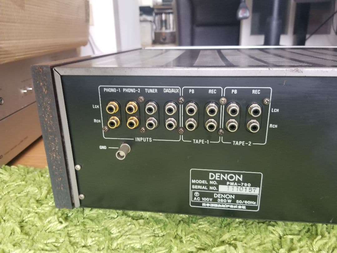 Denon PMA-790 / 4月28日 デノンサービにてメンテナンス完了 - メルカリ