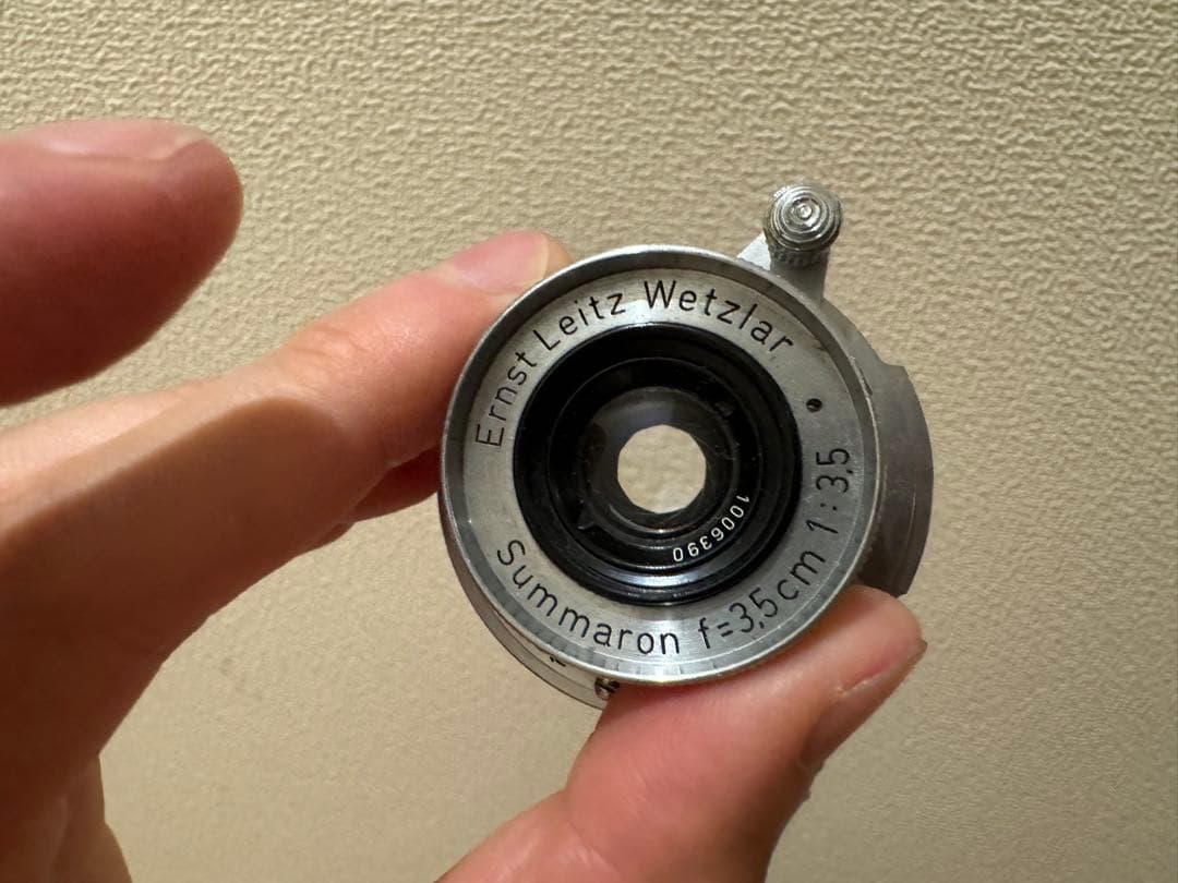 フィルムカメラ Ernst Leitz Wetzlar Summaron 3.5cm 1:3.5