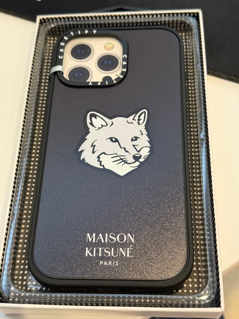 Casetify メゾンキツネiPhone 16Pro Maxケース - メルカリ
