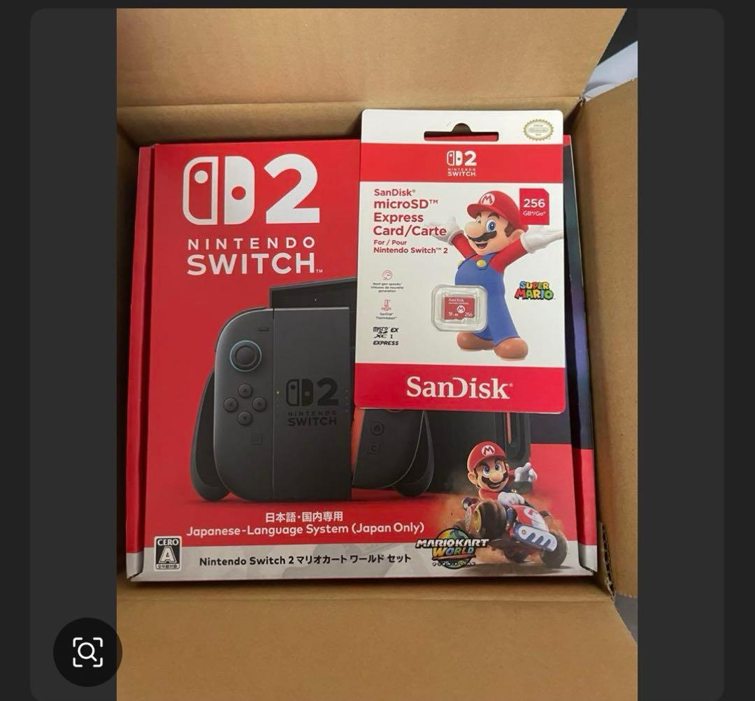Switch２　マリオカートSDセット マリオカート SanDisk microSDセット】Nintendo Switch 2 (日本語