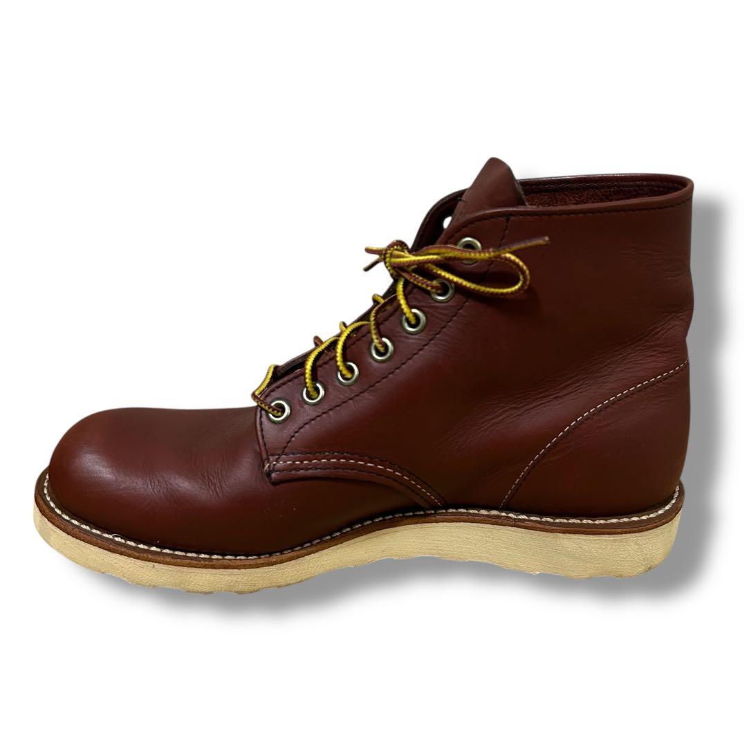 【美品】26.5cm RED WING 9105 ワークブーツ プレーントゥ