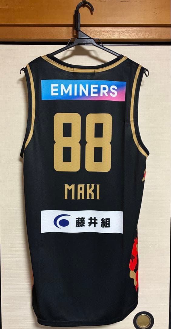 大阪エヴェッサ牧隼利 #88 オーセンティックユニフォーム XLサイズ