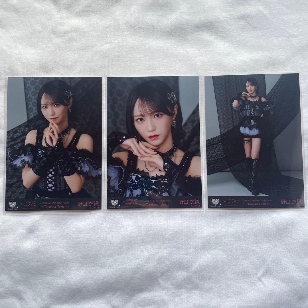 イコラブ 野口衣織 生写真 アリーナツアー2025 黒衣装 コンプ - メルカリ