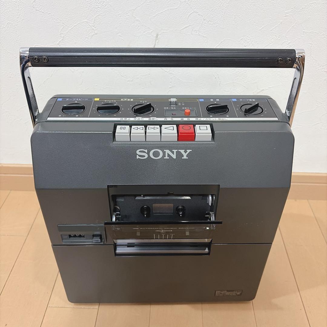 超美品！】SONY カセットテープレコーダー TCM-1390 録音再生機 - メルカリ