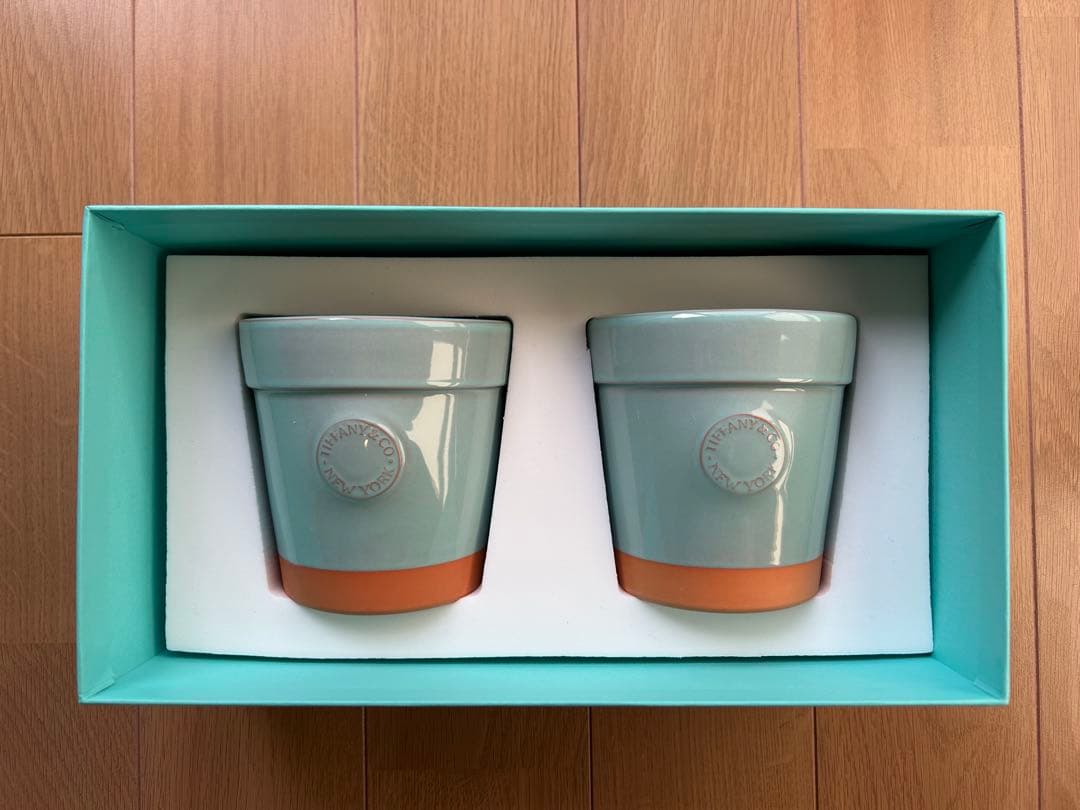 TIFFANY & CO フラワーポット テラコッタ 植木鉢 ティファニー TIFFANY & CO フラワーポット テラコッタ 植木鉢 ティファニー Tiffany