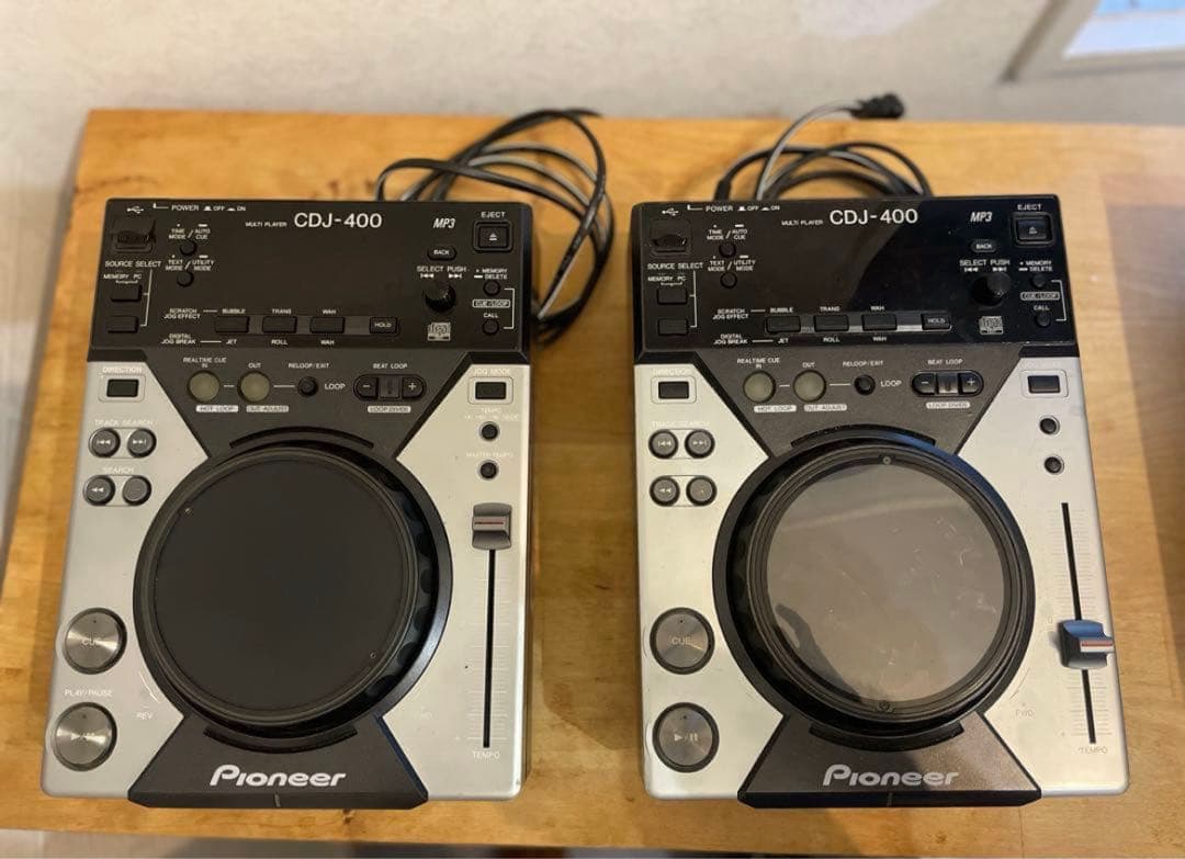 【ジャンク品】Pioneer CDJ-400 2台セット CDJセット ジャンク Pioneer ジャンク品 2台セット パイオニアCDJ-400
