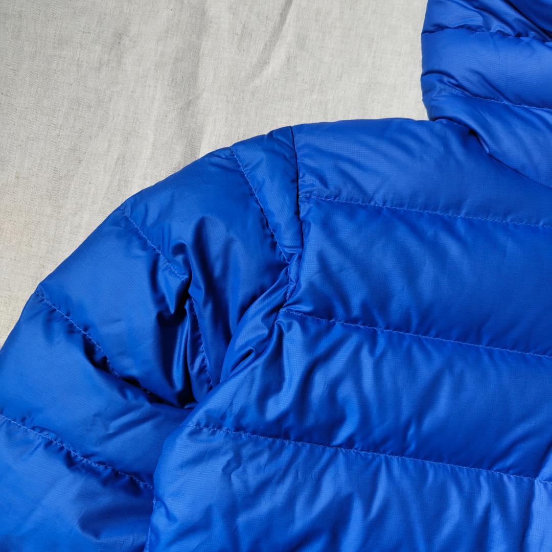 極美品 パタゴニア ダウンセーターフーディ ブルー 青 2013年 - メルカリ