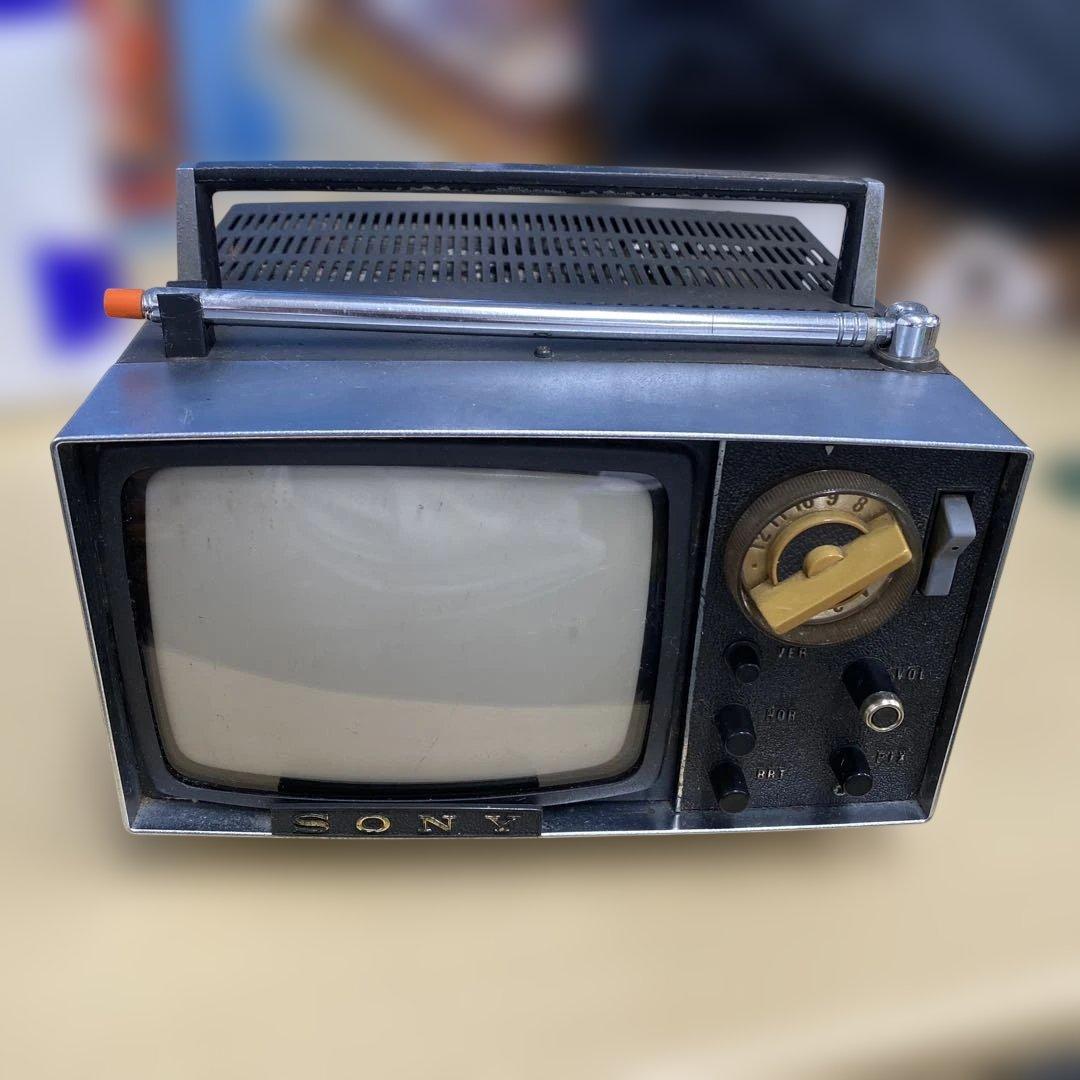 昭和レトロ トランジスタテレビ SONY 5-303 - メルカリ