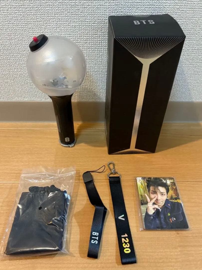 2個セットおまけ付きBTS アミボム ver.2 ver.3 セット トレカ付き