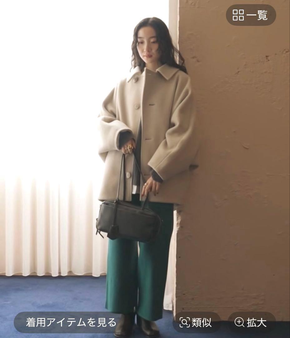 nico and ライトモッサドルマンジャケットコート【年末限定値下