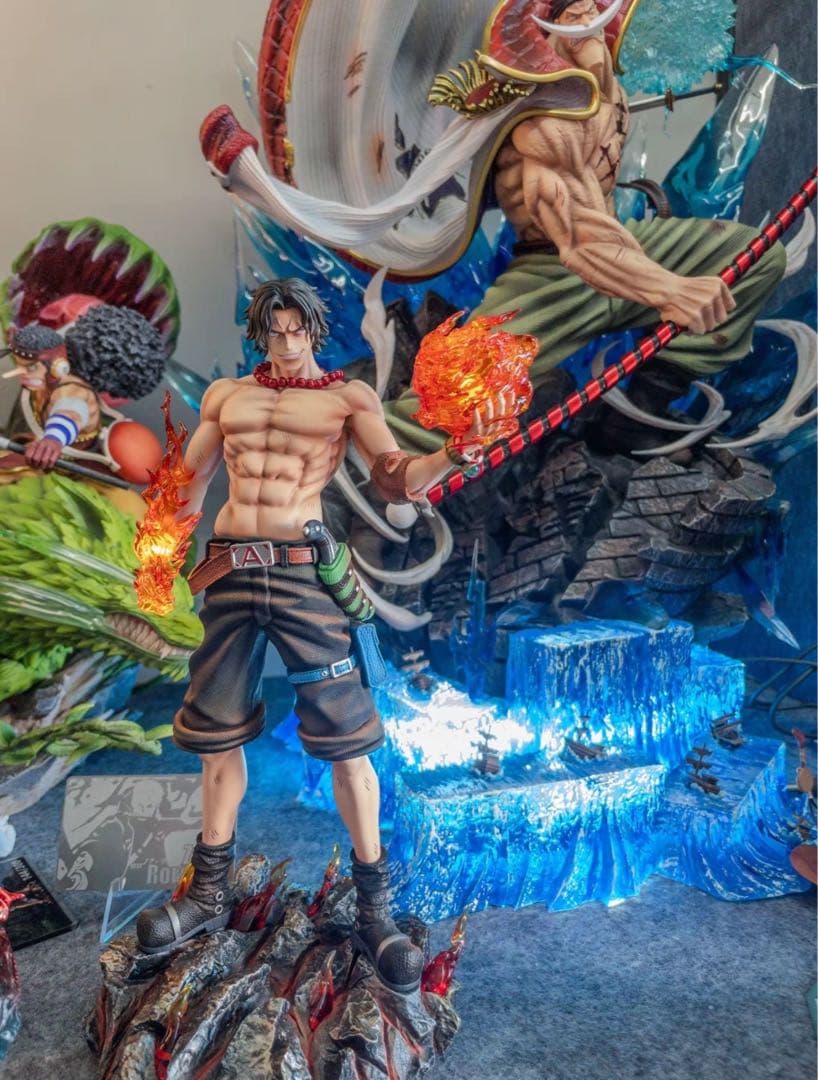 ワンピース ポートガス・D・エース ガレージキット フィギュア1/8POP