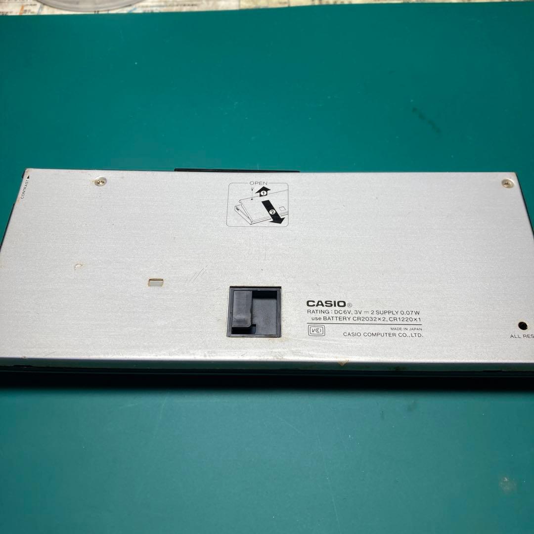 ポケコン CASIO PB-120 カシオ ポケットコンピュータ データバンク