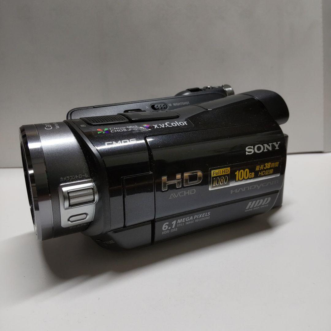 SONY HDR-SR8 リモコン三脚　 　　　　　広角　望遠レンズ付き SONY HDR-SR8 リモコン三脚 広角 望遠レンズ付き SONY HDR-SR8