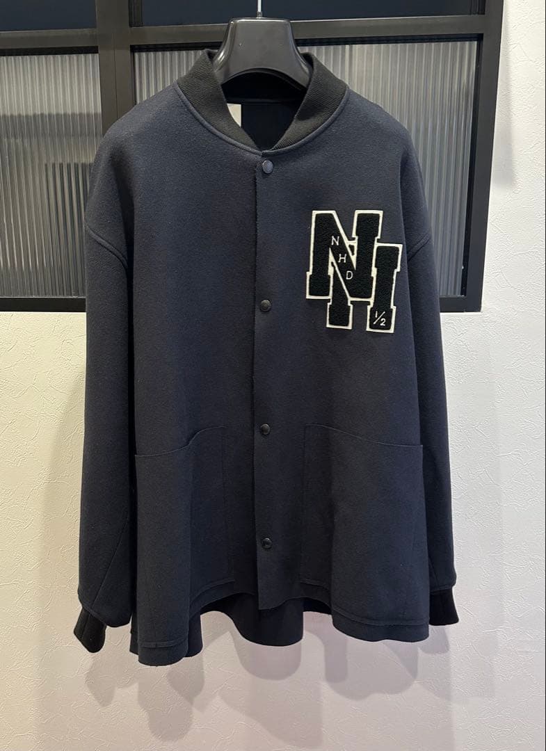 新品未使用 N.HOOLYWOOD 別注レタードメルトンスタジアムジャンパー