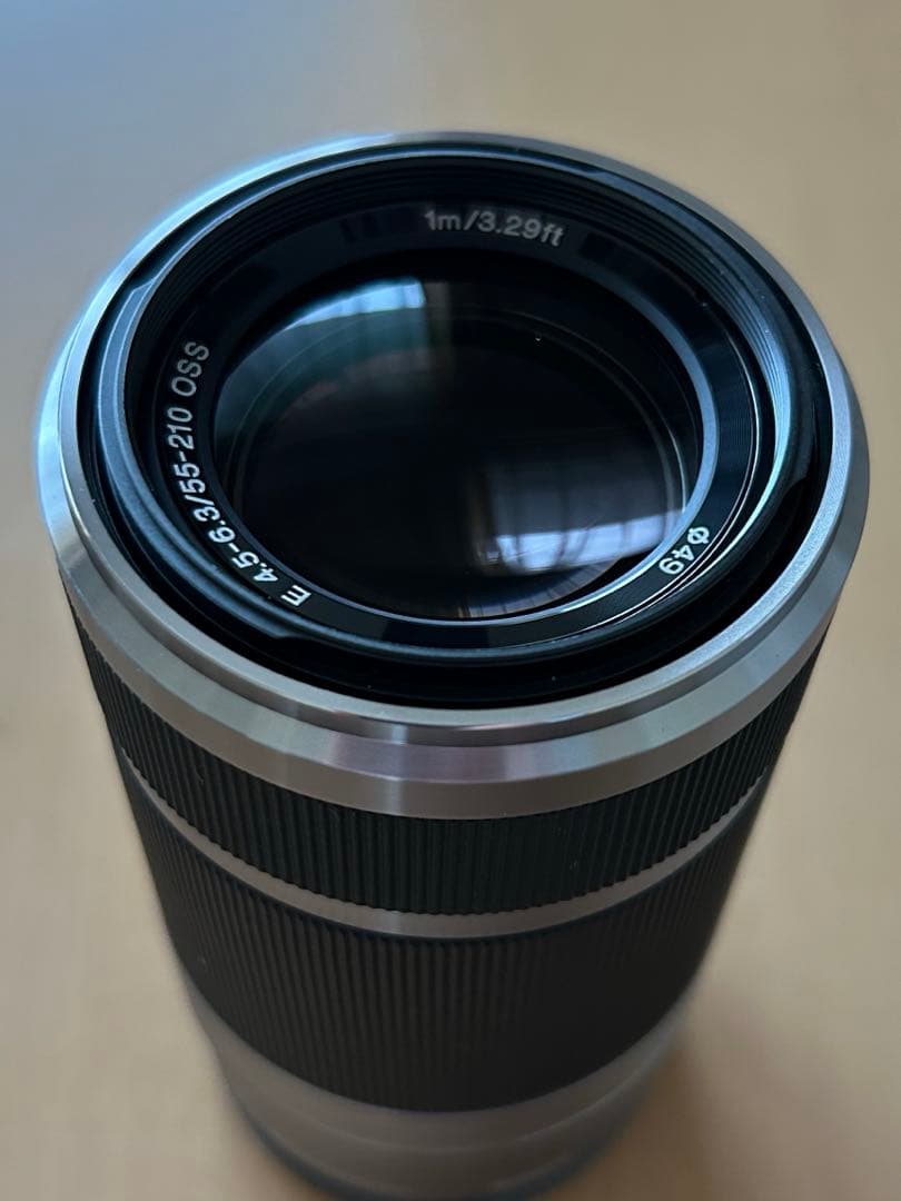 【ほぼ新品】SONY 望遠ズームレンズ E55-210mm F4.5-6.3