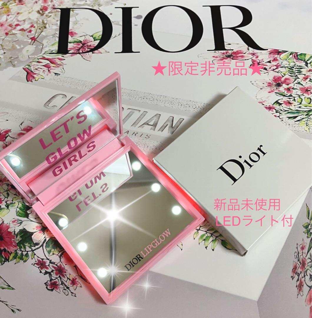 限定☆DIOR☆ディオール LED付 ミラー 女優ミラー 新品.*・゜ - メルカリ