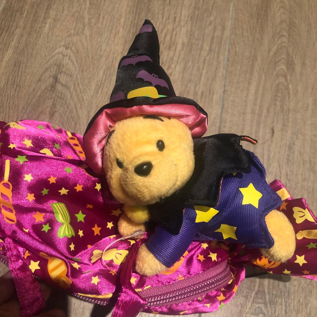 ディズニーランド ハロウィン2004 くまのプーさん ぬいぐるみ バッグ