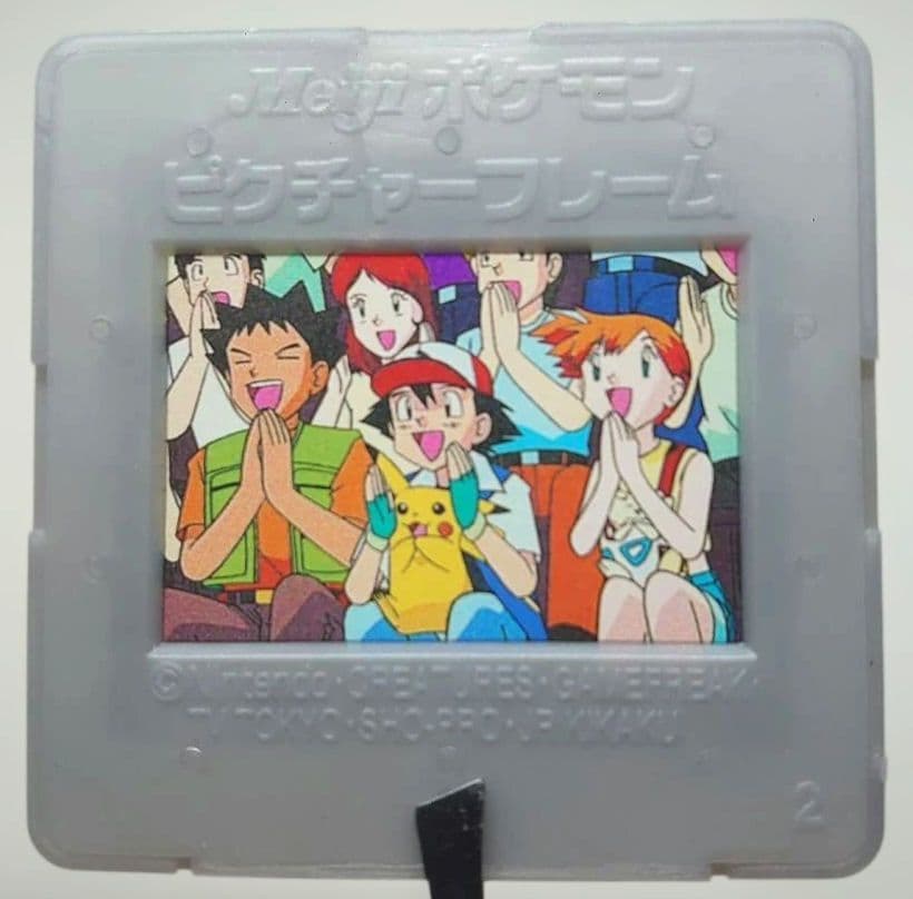 Meiji ポケモン ピクチャーフレーム　ピカチュウ　タケシ　サトシ　カスミ Meiji ポケモン ピクチャーフレーム カスミ サトシ ピカチュウ タケシ