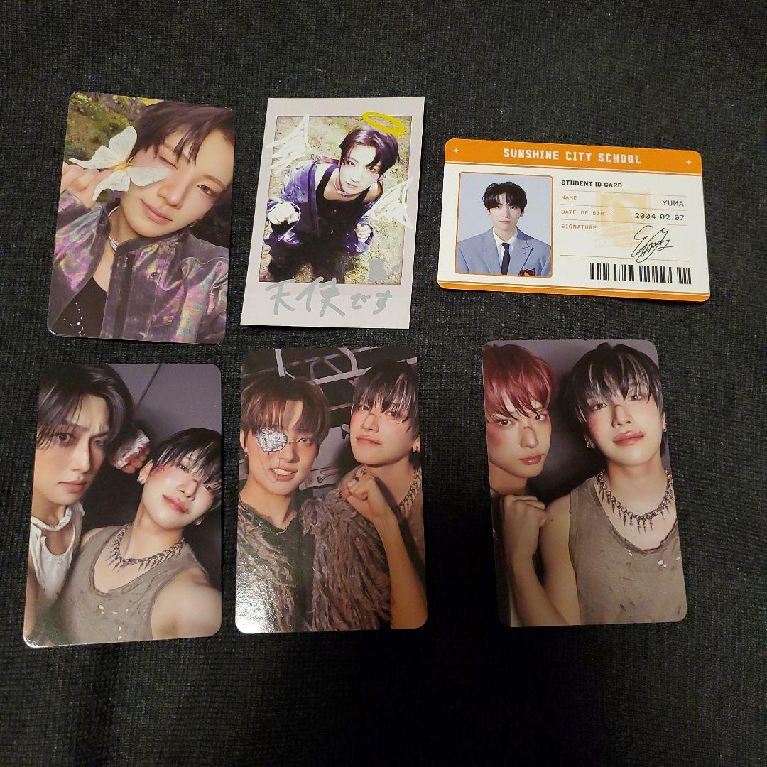 &TEAM 公式 YUMA ユウマ トレカ IDカード 6点セット - メルカリ
