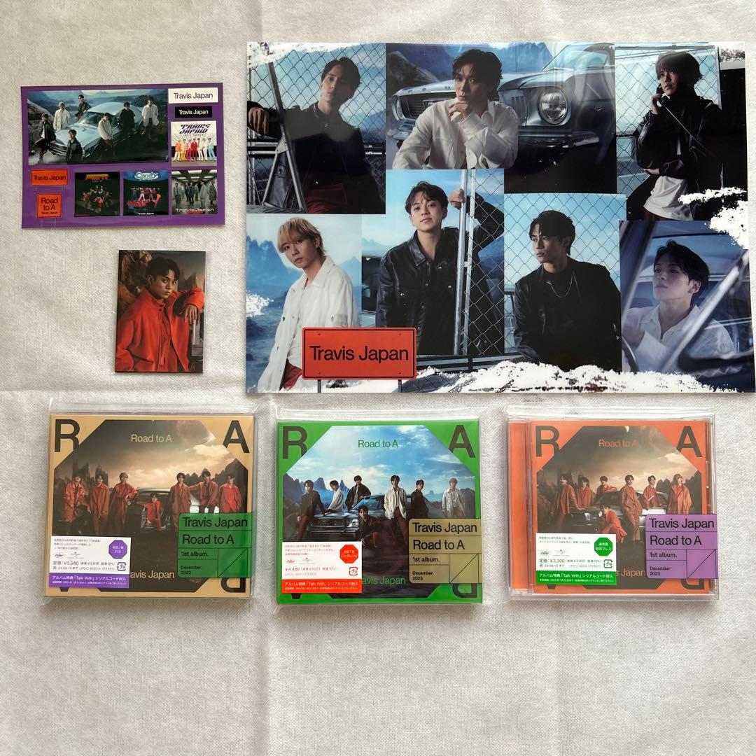 TravisJapan Road to A T・J・通常盤初回プレスおまけつき Road to A 【通常盤(初回プレス)】 : Travis Japan | HMV&BOOKS online