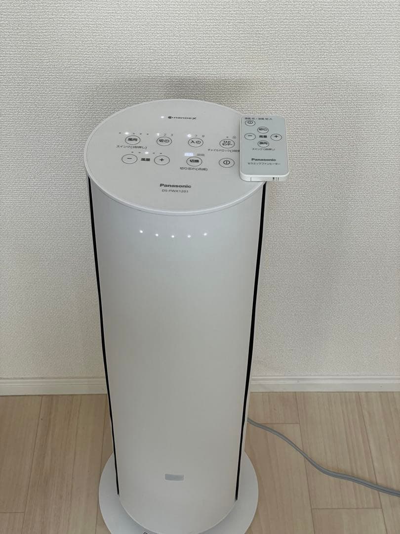 Panasonic セラミックファンヒーター DS-EWK1201-W2023年 | 激安通販の