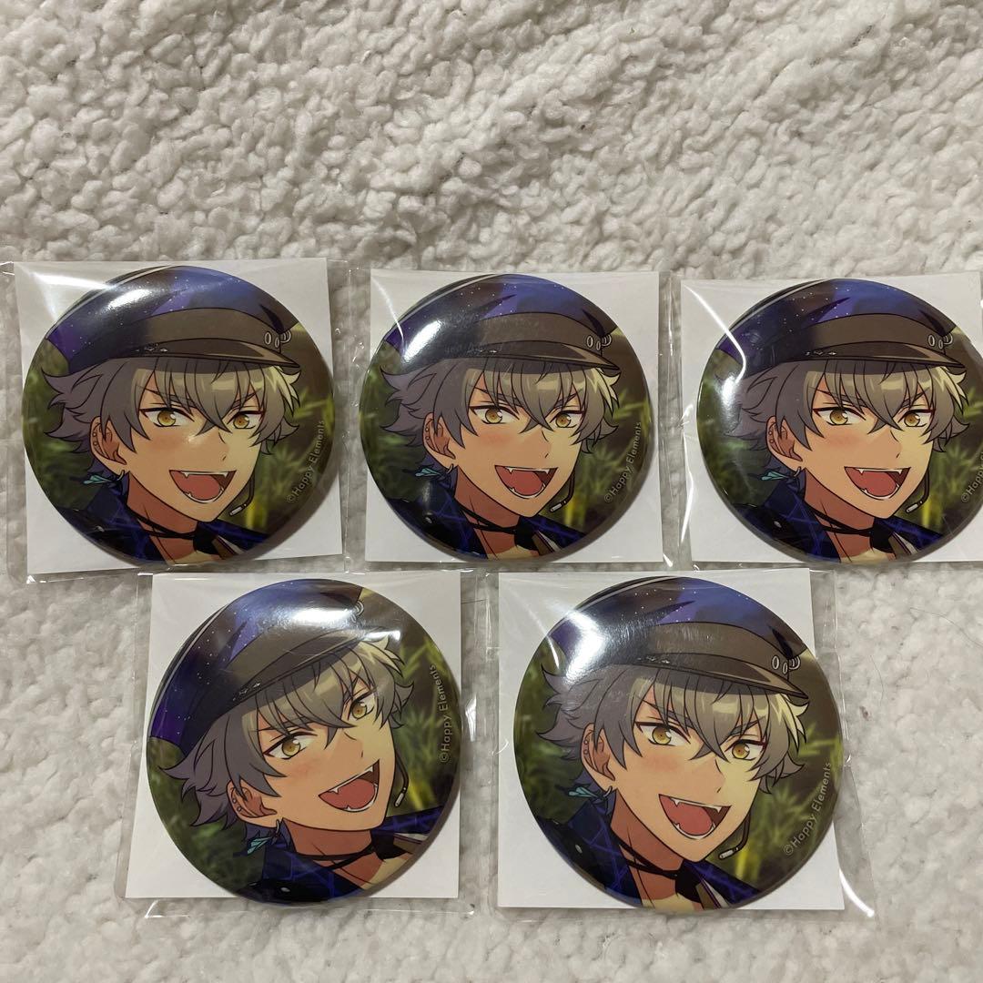 あんスタ 大神晃牙 イベコレ 缶バッジ 2022 summer - メルカリ
