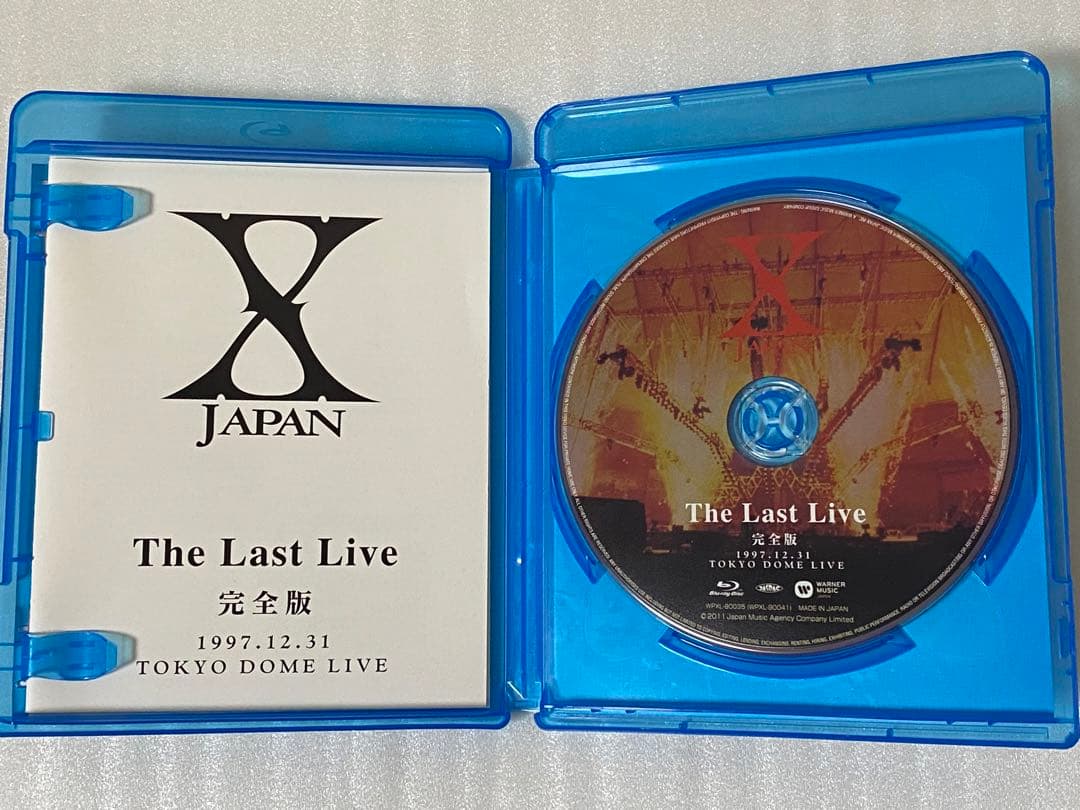 X JAPAN/THE LAST LIVE 完全版 Blu-ray 東京ドーム - メルカリ