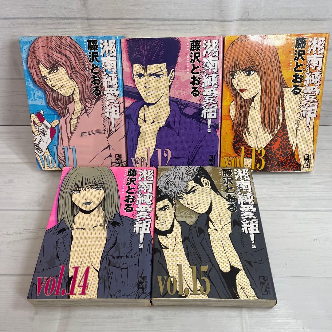 全巻】 湘南純愛組 全15巻セット 全巻初版 藤沢とおる GTO 鬼塚英吉