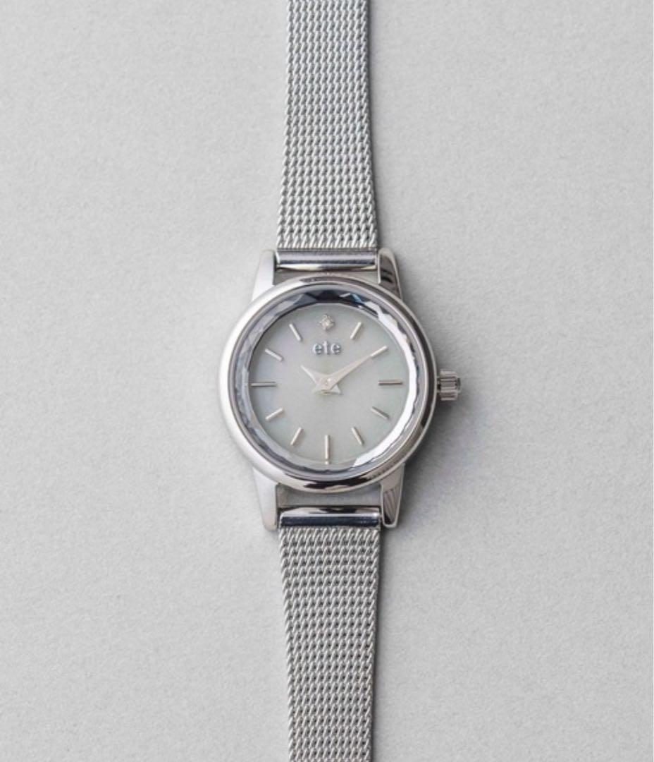 ete ソーラーウォッチ メッシュベルト レディース ソーラーウォッチ メッシュベルト（890395_890397） ｜ women