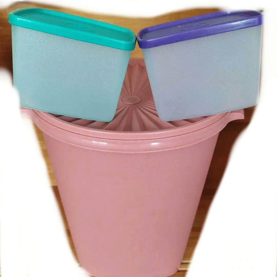 未使用 タッパーウェア マキシクィーンデコレーター1個 タッパー2個