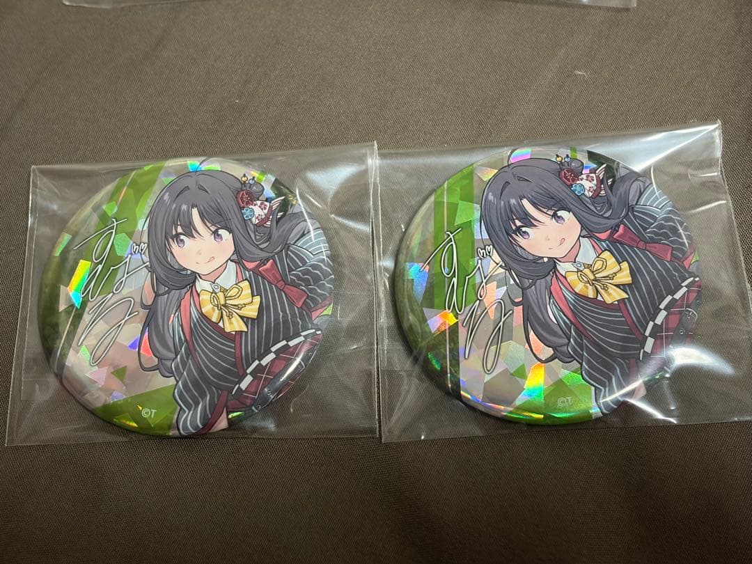 ガールズバンドクライ トゲナシトゲアリ 安和すばる 缶バッジ ホロ2枚