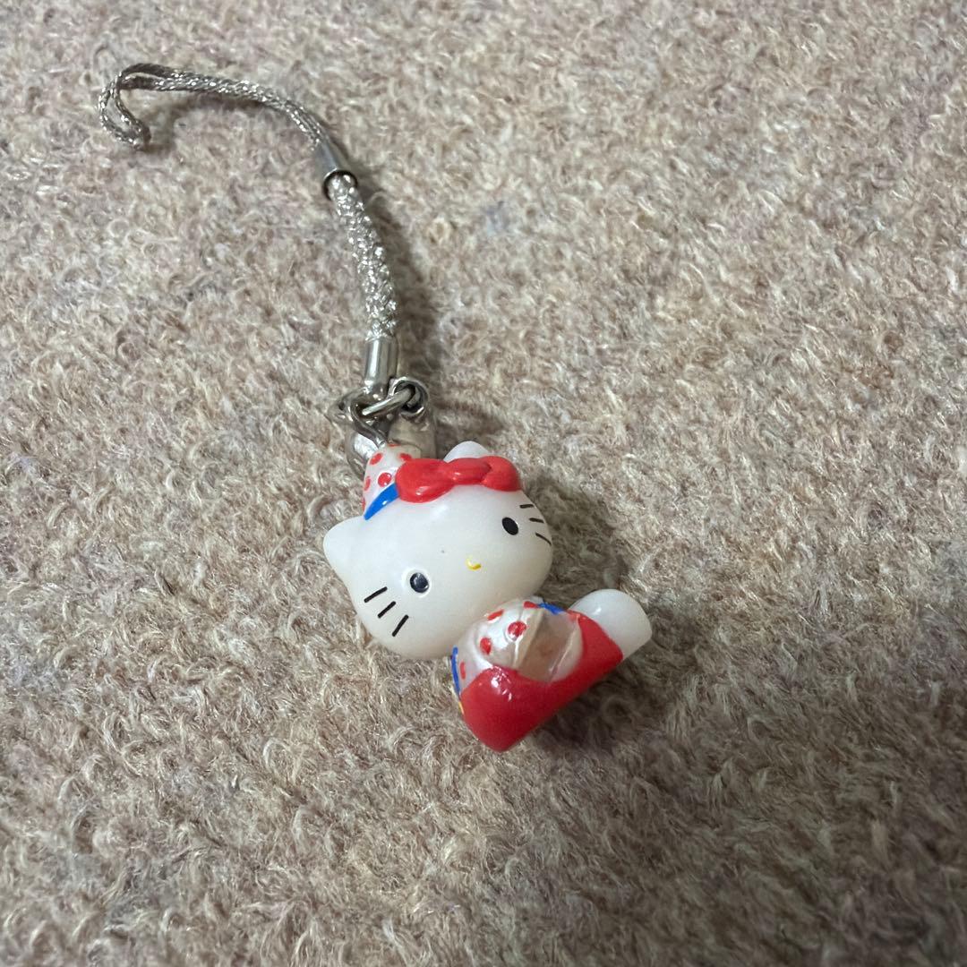 根付け 大阪限定 キティちゃん ストラップ ご当地 キティ - メルカリ