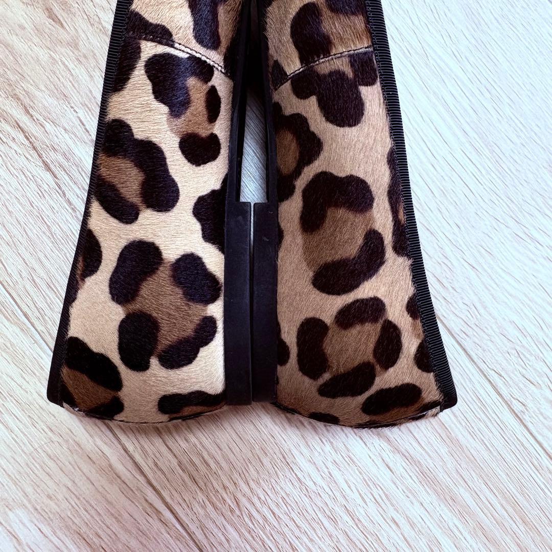 pretty Ballerinas ヒョウ柄 レオパード フラットシューズ 37